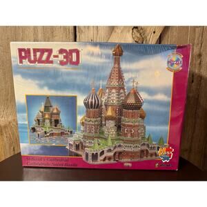 Puzz-3D St-Basil's Cathedral 708 Pieces 3-D Jigsaw Puzzle NIB Sealed